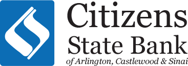 Citizens State Bank of Arlington, Castlewood & Sinai Home